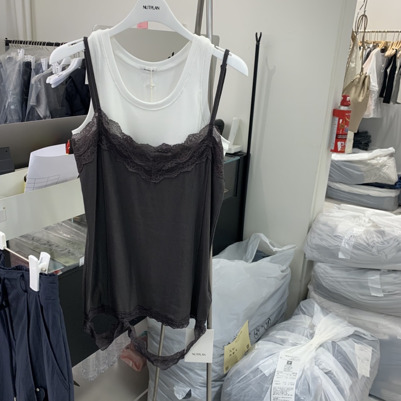 NUTPLAN東大門實拍韓國女裝新款26夏季人氣休閑熱賣吊帶背心NUTPLAN吊帶/背心圖色3
