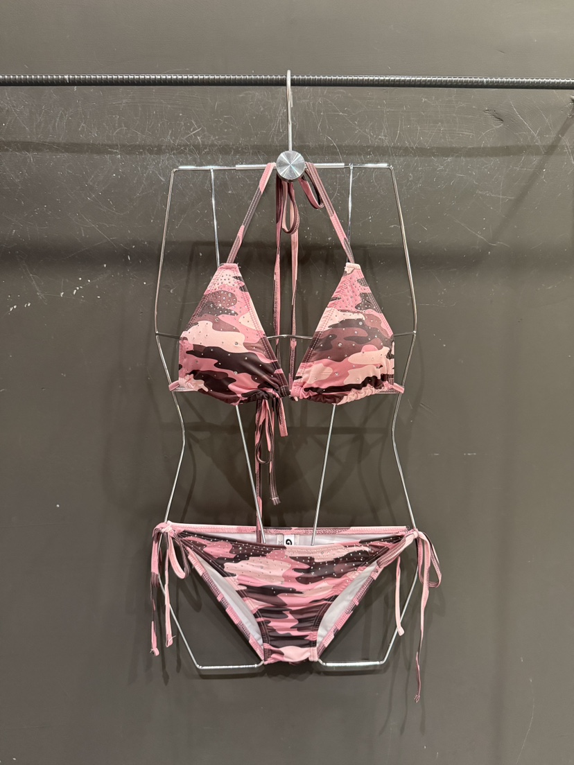 GATELESS韓國代購女裝新品26春夏推薦26夏季休閑泳裝迷彩GATELESS泳裝圖色3