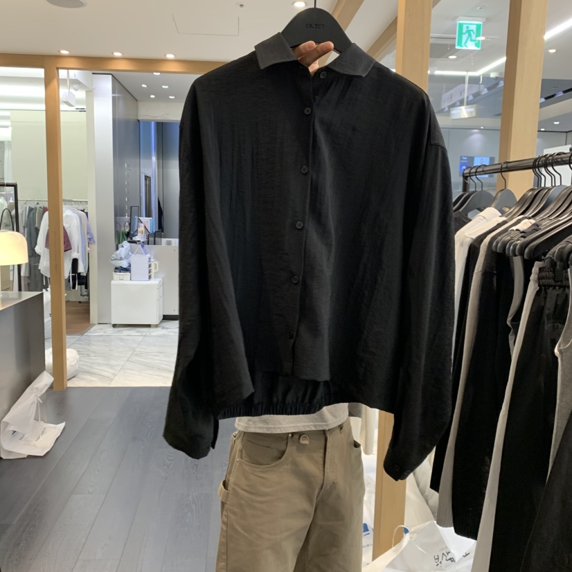 OBJECT韓國直郵女士新品推薦人氣職業時尚休閑襯衫蕾絲衫OBJECT襯衫/蕾絲衫圖色2
