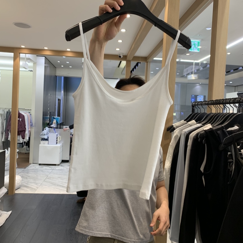 OBJECT韓國直郵女士新款時尚職業熱賣26春夏吊帶背心棉質OBJECT吊帶/背心