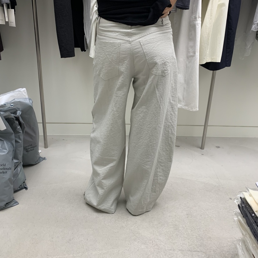 NUTPLAN韓國代購女裝新品熱賣職業時尚休閑26春夏人氣休閑褲NUTPLAN休閑褲