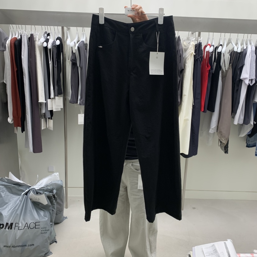 NUTPLAN韓國代購女裝新品熱賣職業時尚休閑26春夏人氣休閑褲NUTPLAN休閑褲圖色2