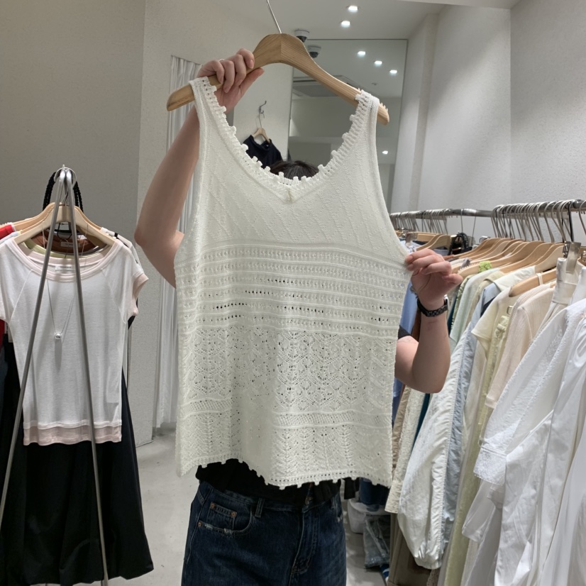 SSEMIENNE韓國直郵女裝新款熱賣26夏季26春夏職業吊帶背心SSENIQUE/SSEMIENNE吊帶/背心圖色3