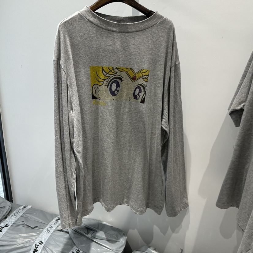 JANE BIRKIN韓國直郵女裝新款休閑熱賣推薦時尚26夏季長袖T恤JANE BIRKIN設計師品牌長袖T恤圖色2