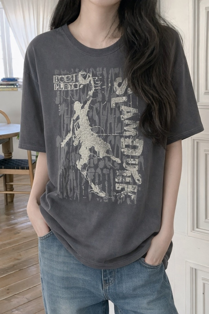 GRASS/DSCOMPANY韓國東大門直郵女士新品26夏季T恤男女同款GRASS/DSCOMPANYT恤圖色3