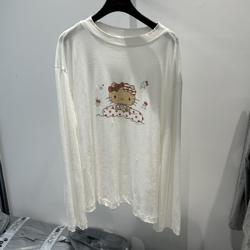 JANE BIRKIN韓國直郵實拍女裝新款時尚熱賣26夏季長袖T恤JANE BIRKIN設計師品牌長袖T恤圖色2