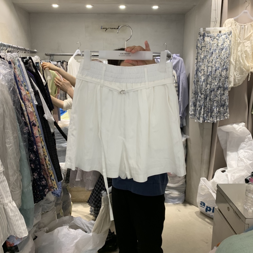 LOGROAD韓國直郵女裝新品熱賣休閑真品推薦時尚職業26春夏短褲LOG ROAD短褲圖色1