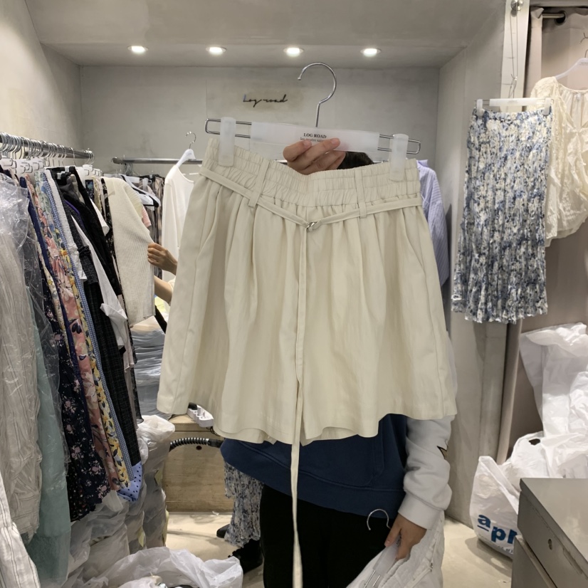 LOGROAD韓國直郵女裝新品熱賣休閑真品推薦時尚職業26春夏短褲LOG ROAD短褲圖色2