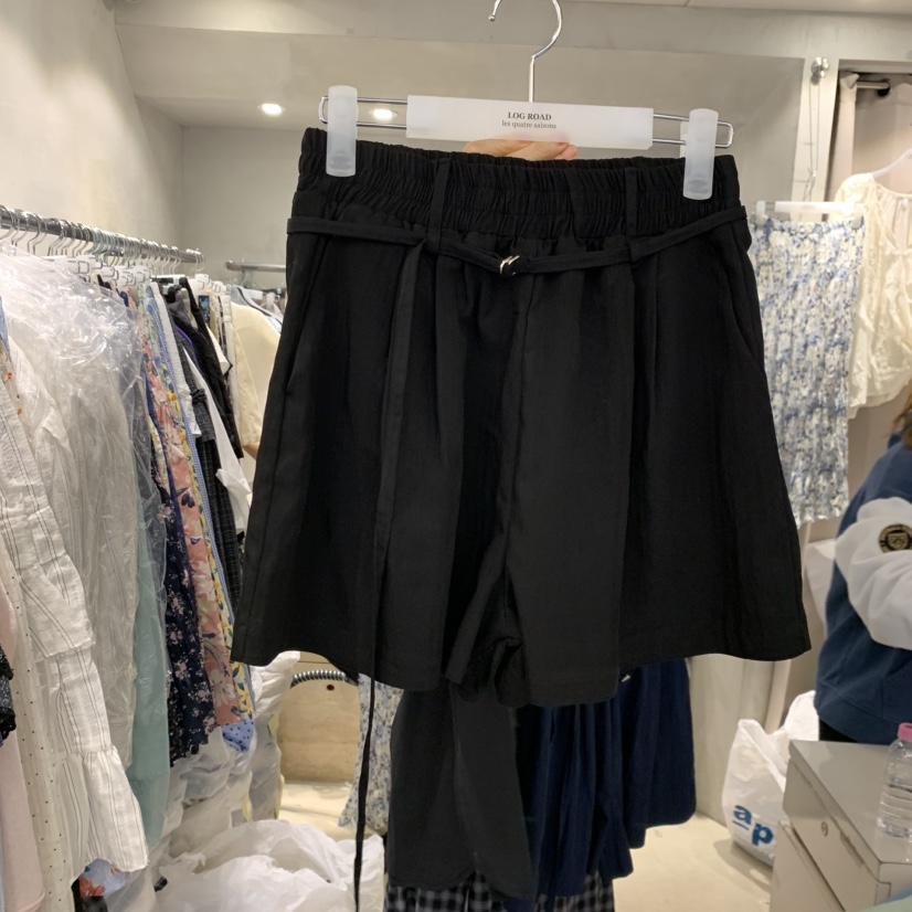 LOGROAD韓國直郵女裝新品熱賣休閑真品推薦時尚職業26春夏短褲LOG ROAD短褲圖色4