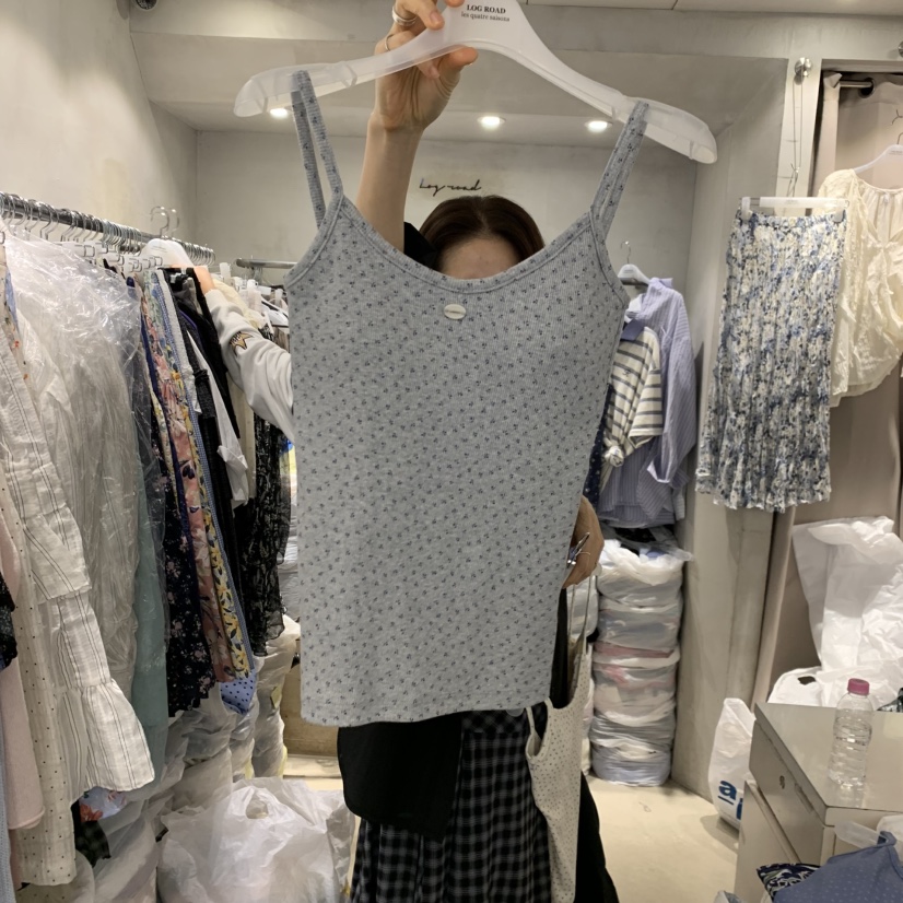 LOGROAD韓國東大門代購女士新品推薦時尚26春夏人氣吊帶背心LOG ROAD吊帶/背心圖色2