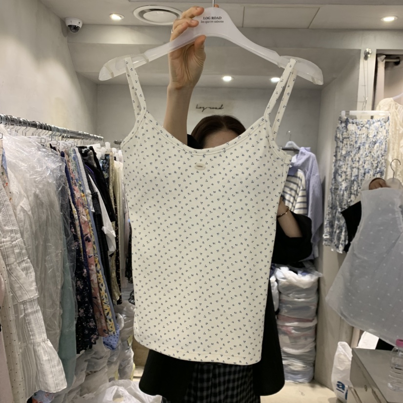 LOGROAD韓國東大門代購女士新品推薦時尚26春夏人氣吊帶背心LOG ROAD吊帶/背心圖色3
