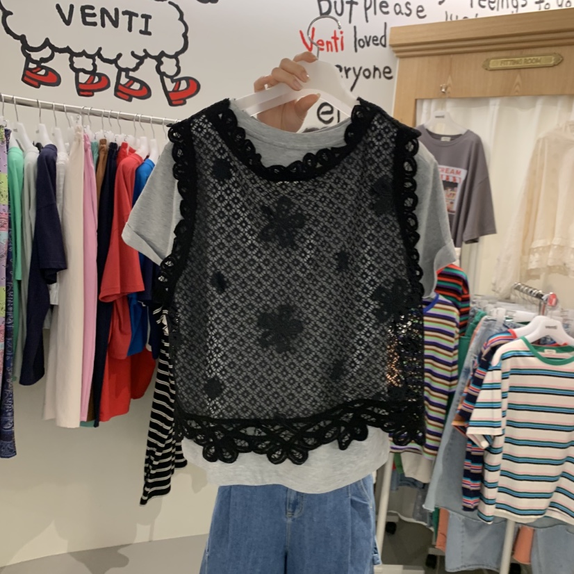 VENTI韓國東大門直郵女裝新品職業人氣休閑吊帶背心不含內搭VENTI吊帶/背心