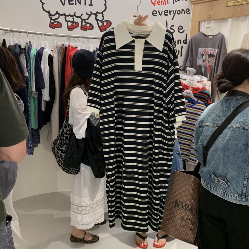 VENTI東大門直郵女士新品時尚真品熱賣26春夏休閑人氣連衣裙VENTI連衣裙圖色2