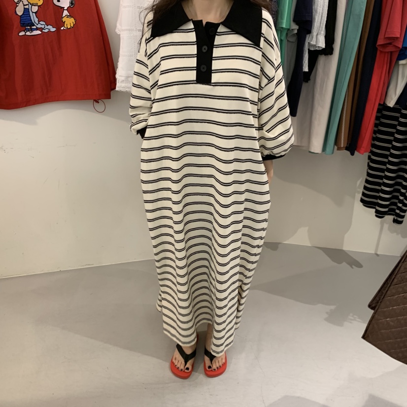 VENTI東大門直郵女士新品時尚真品熱賣26春夏休閑人氣連衣裙VENTI連衣裙圖色3