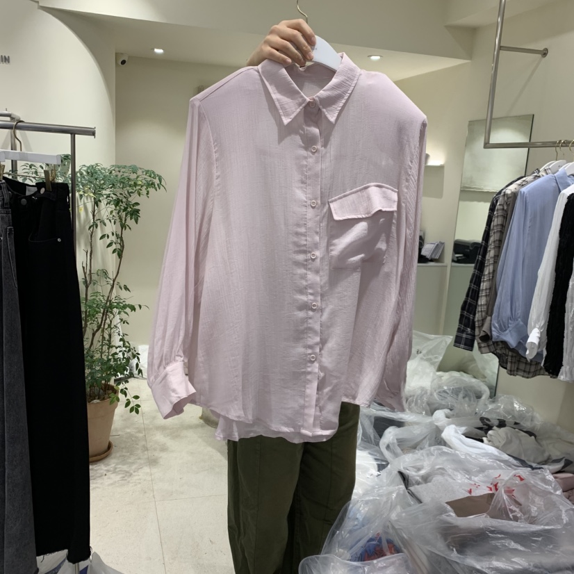 ENDOLPHIN韓國代購女士新款推薦休閑26夏季26春夏襯衫蕾絲衫ENDOLPHIN襯衫/蕾絲衫圖色4