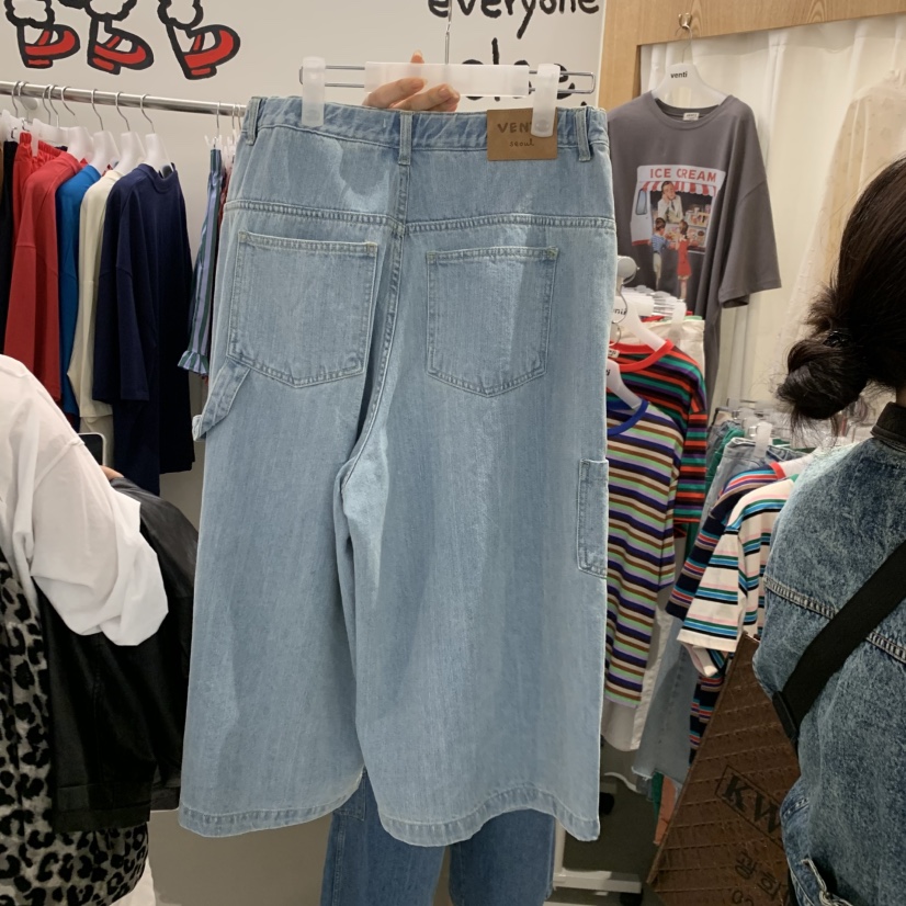 VENTI韓國代購女裝新品職業休閑熱賣時尚26春夏人氣短褲工裝VENTI短褲
