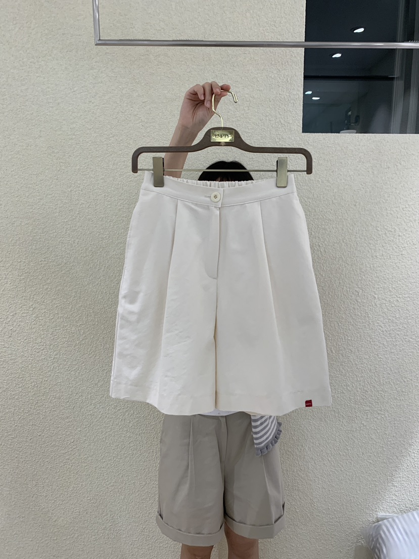 EMPTY韓國直郵女裝新款休閑熱賣26春夏26夏季時尚推薦短褲EMPTY短褲圖色2
