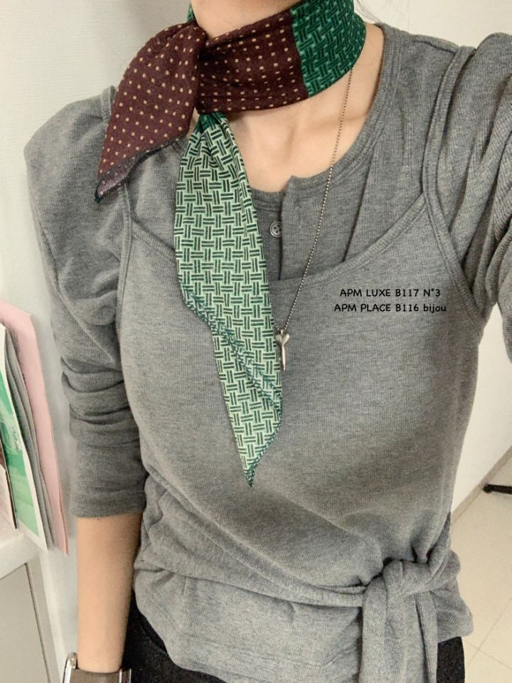 N3韓國直郵女裝新品人氣26春夏推薦職業休閑熱賣圍巾披肩N3圍巾/披肩
