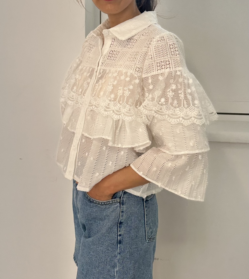CLASSY-O東大門實拍韓國女裝新品熱賣職業人氣襯衫蕾絲衫CLASSY-O襯衫/蕾絲衫