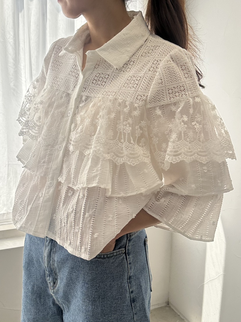 CLASSY-O東大門實拍韓國女裝新品熱賣職業人氣襯衫蕾絲衫CLASSY-O襯衫/蕾絲衫