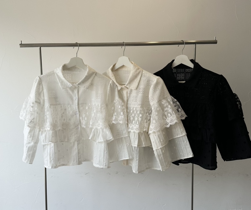 CLASSY-O東大門實拍韓國女裝新品熱賣職業人氣襯衫蕾絲衫CLASSY-O襯衫/蕾絲衫圖色2左二色
