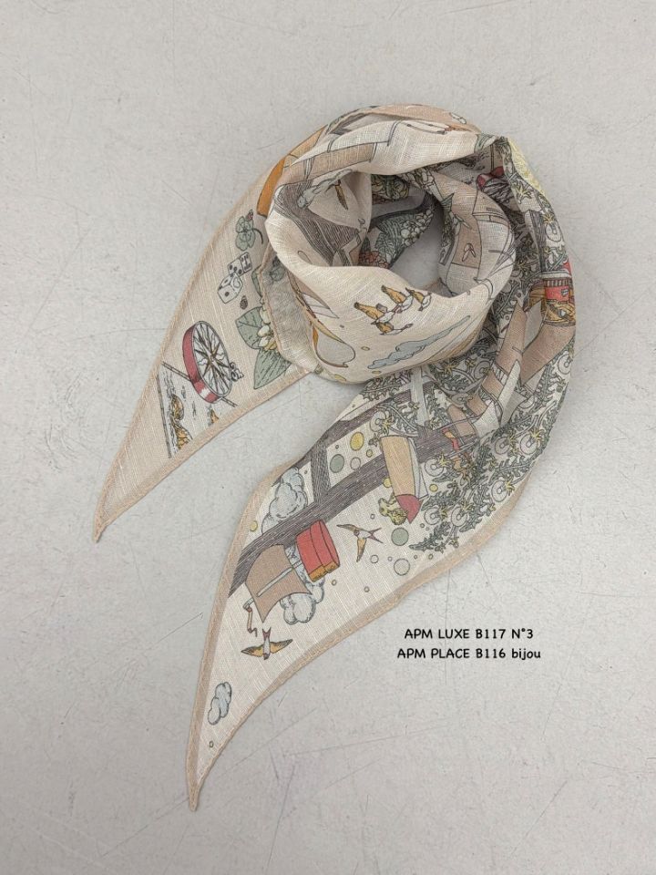 N3韓國東大門代購女士新品職業熱賣休閑推薦圍巾披肩亞麻N3圍巾/披肩