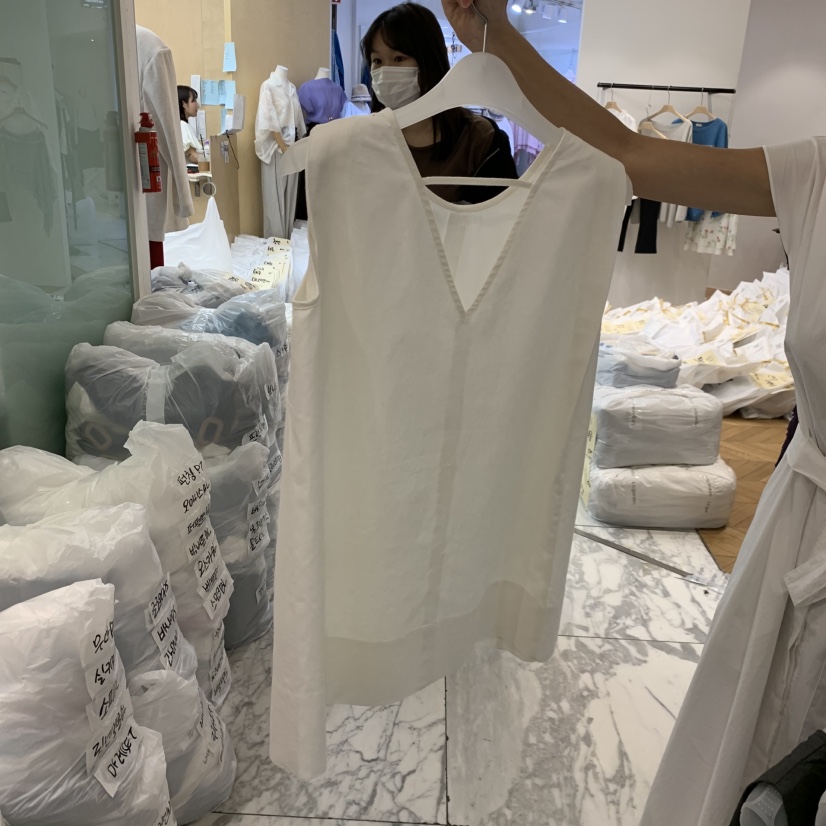 ALMOND東大門實拍韓國女士新品時尚26夏季熱賣襯衫蕾絲衫ALMOND襯衫/蕾絲衫