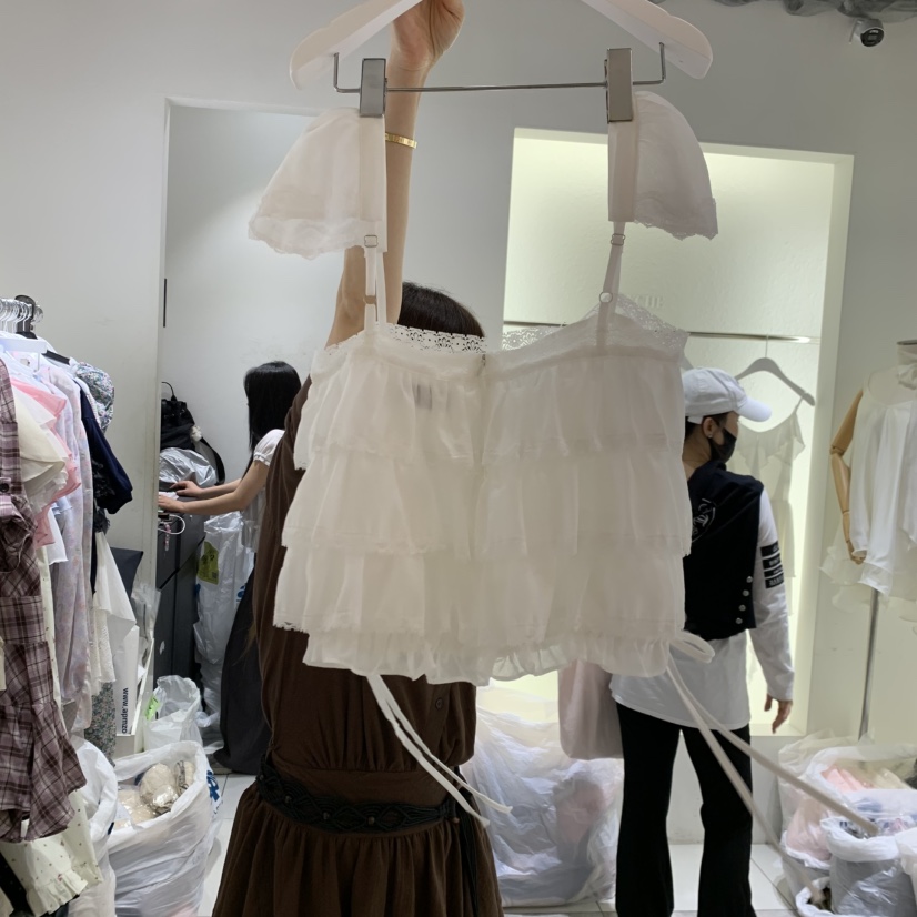 TYCHE韓國直郵女士新款26春夏時尚休閑26夏季職業吊帶背心TYCHE吊帶/背心