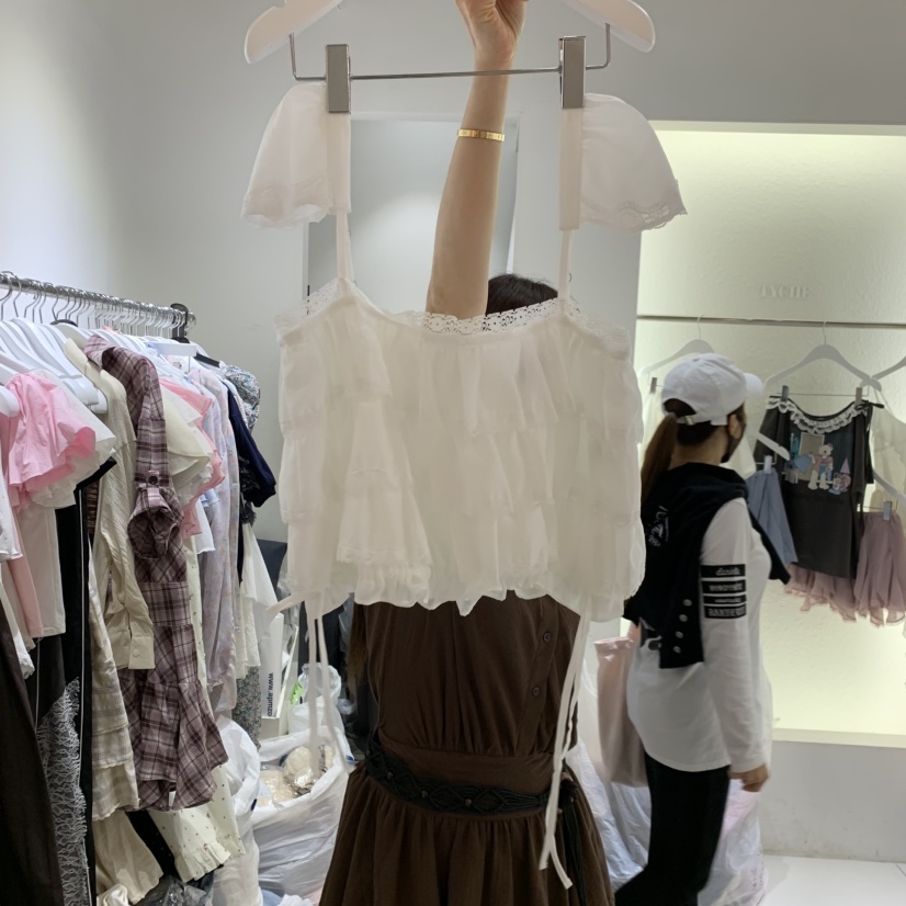 TYCHE韓國直郵女士新款26春夏時尚休閑26夏季職業吊帶背心TYCHE吊帶/背心圖色2