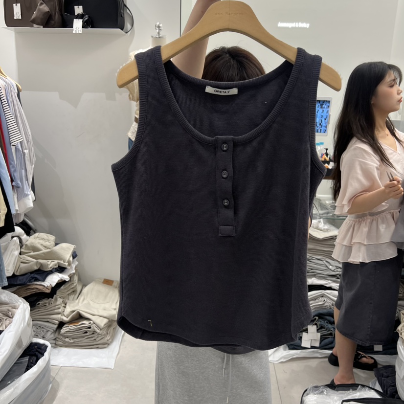 ANN MARGRET韓國東大門代購女士新款人氣吊帶背心GRETA.Y吊帶/背心圖色3