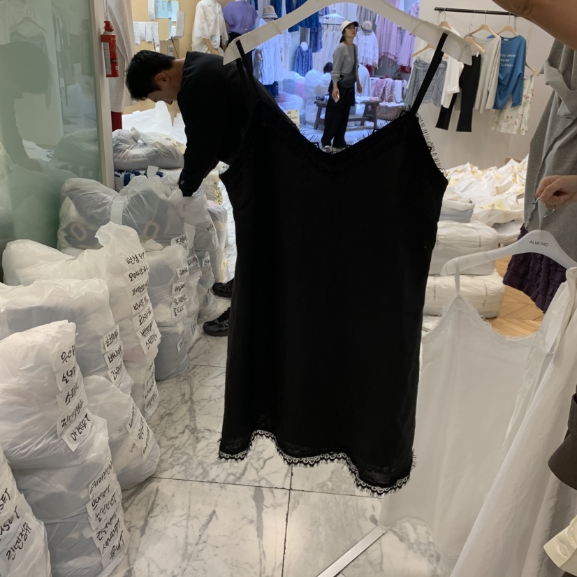 ALMOND韓國東大門代購女士新品時尚26夏季職業熱賣連衣裙ALMOND連衣裙圖色2