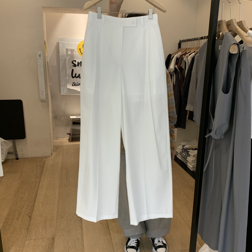 LA MAGIE FEMME韓國東大門代購女裝新品休閑休閑褲條紋Lamagie Femme休閑褲圖色2