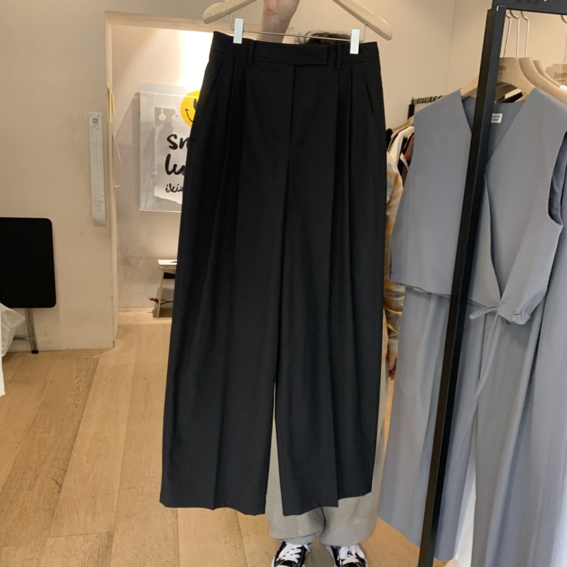 LA MAGIE FEMME韓國東大門代購女裝新品休閑休閑褲條紋Lamagie Femme休閑褲圖色3