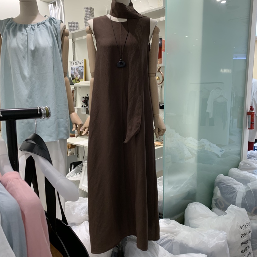 ALMOND韓國東大門直郵女裝新款26夏季26春夏推薦職業連衣裙ALMOND連衣裙圖色3
