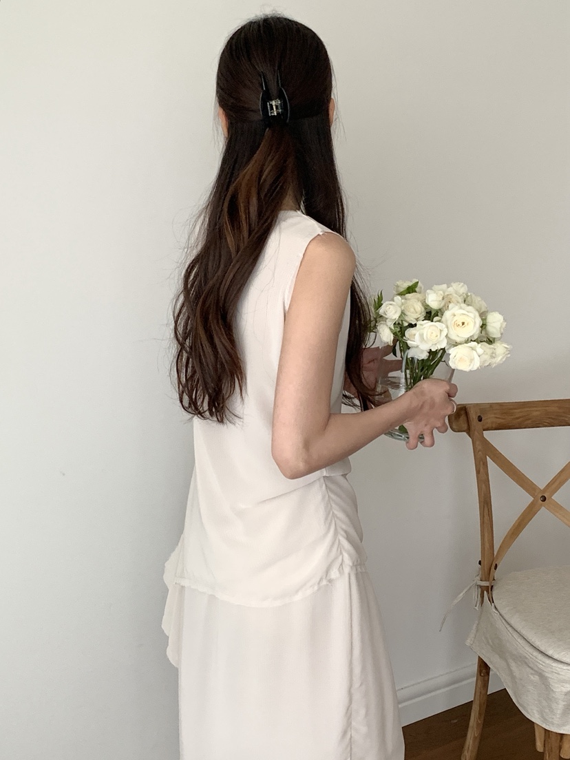 RE:OPENING韓國代購女士新品時尚職業26春夏26夏季吊帶背心RE:OPENING吊帶/背心