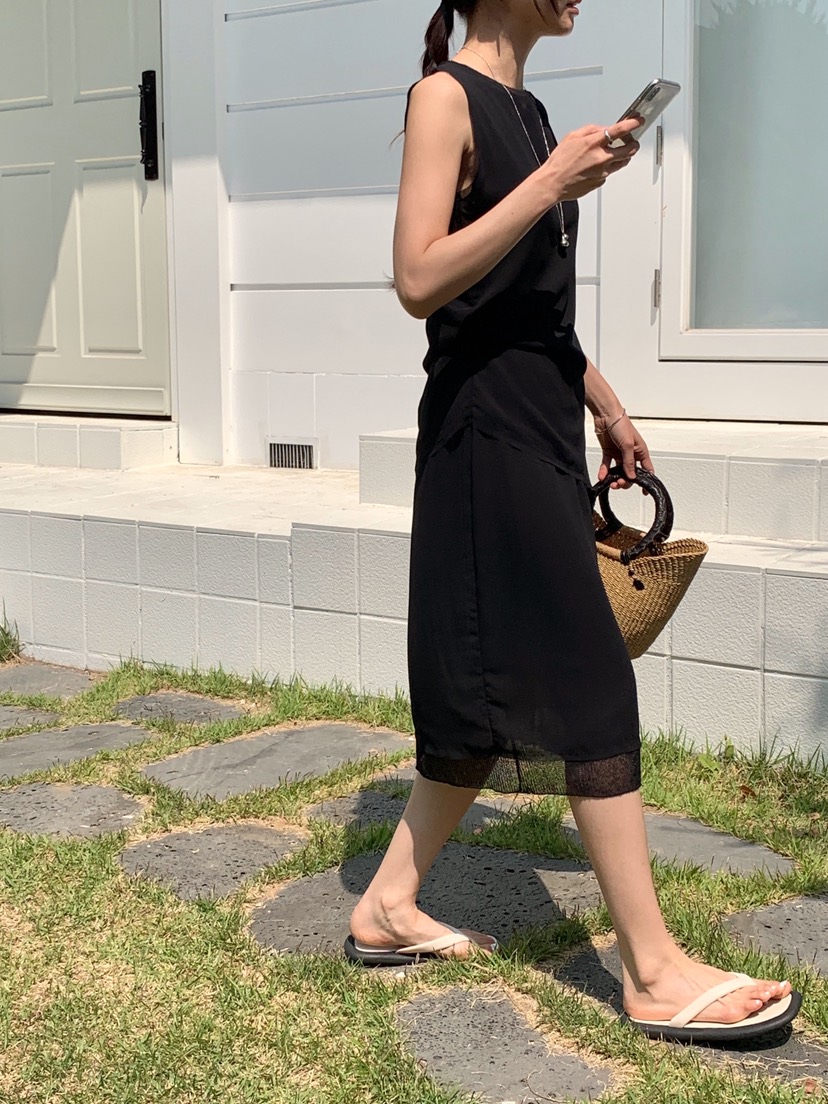 RE:OPENING韓國代購女士新品時尚職業26春夏26夏季吊帶背心RE:OPENING吊帶/背心