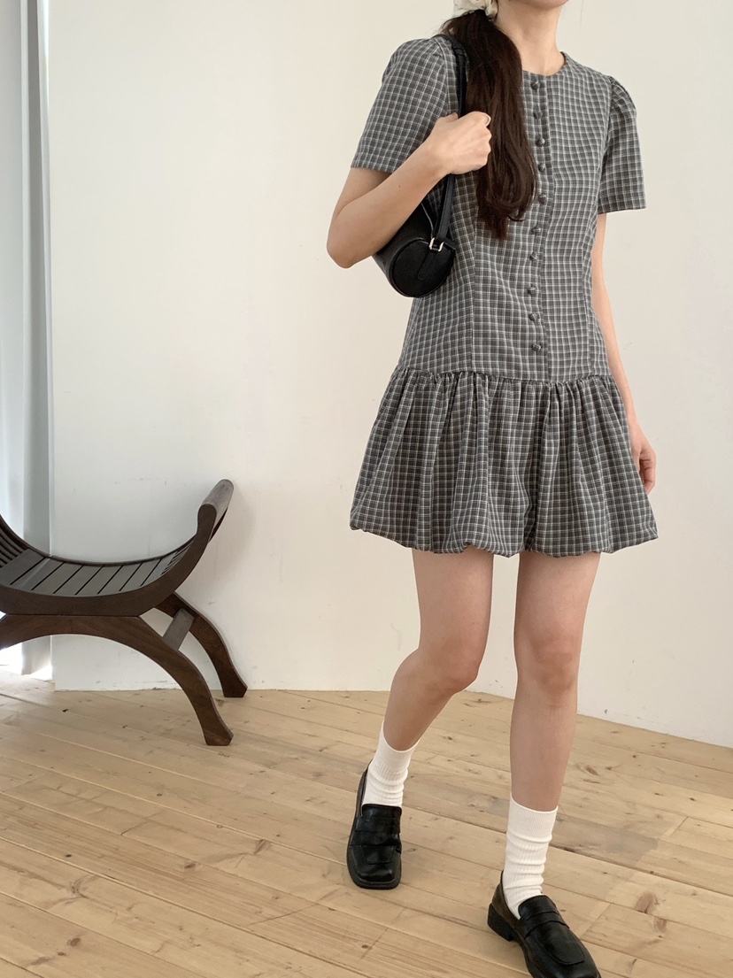 RE:OPENING韓國直郵女士新款熱賣26夏季推薦休閑職業連衣裙RE:OPENING連衣裙