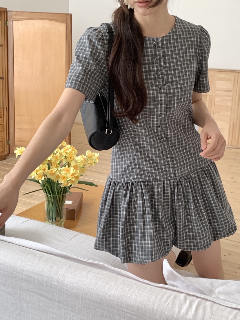 RE:OPENING韓國直郵女士新款熱賣26夏季推薦休閑職業連衣裙RE:OPENING連衣裙