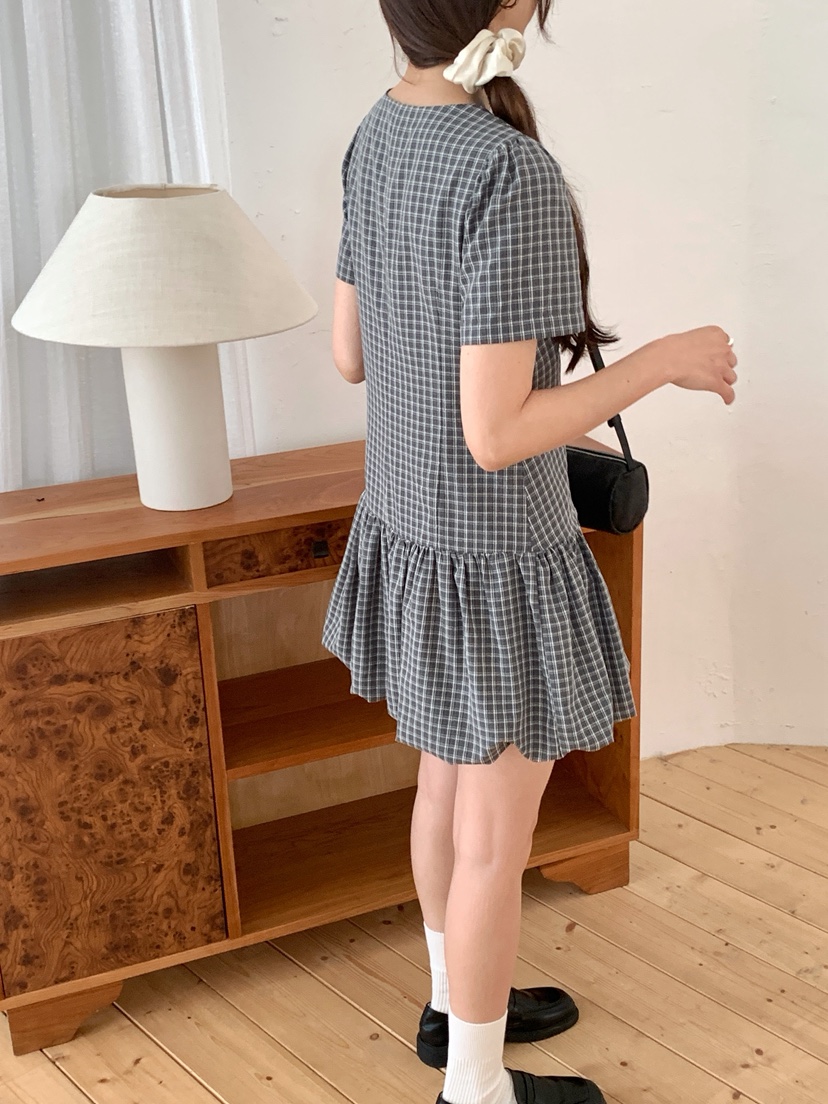 RE:OPENING韓國直郵女士新款熱賣26夏季推薦休閑職業連衣裙RE:OPENING連衣裙