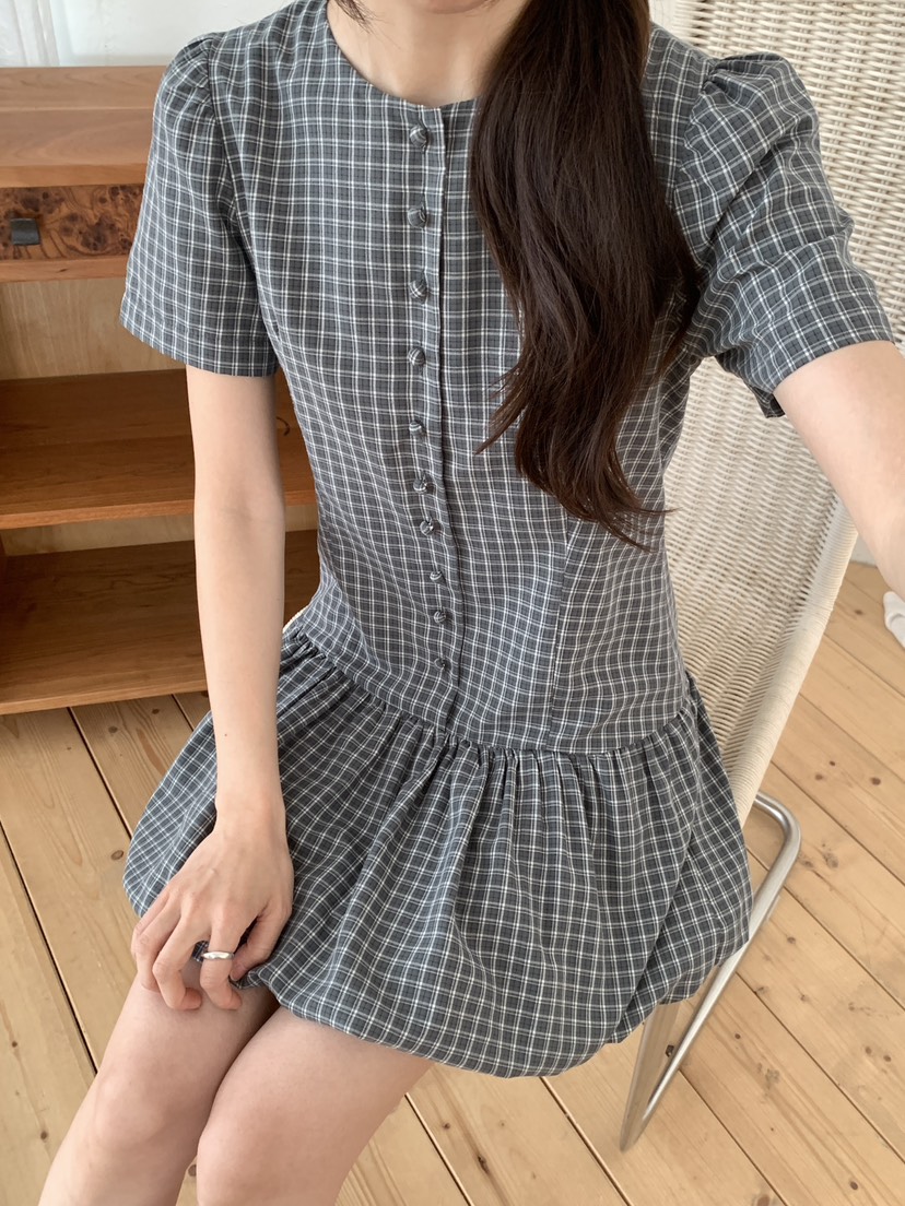 RE:OPENING韓國直郵女士新款熱賣26夏季推薦休閑職業連衣裙RE:OPENING連衣裙