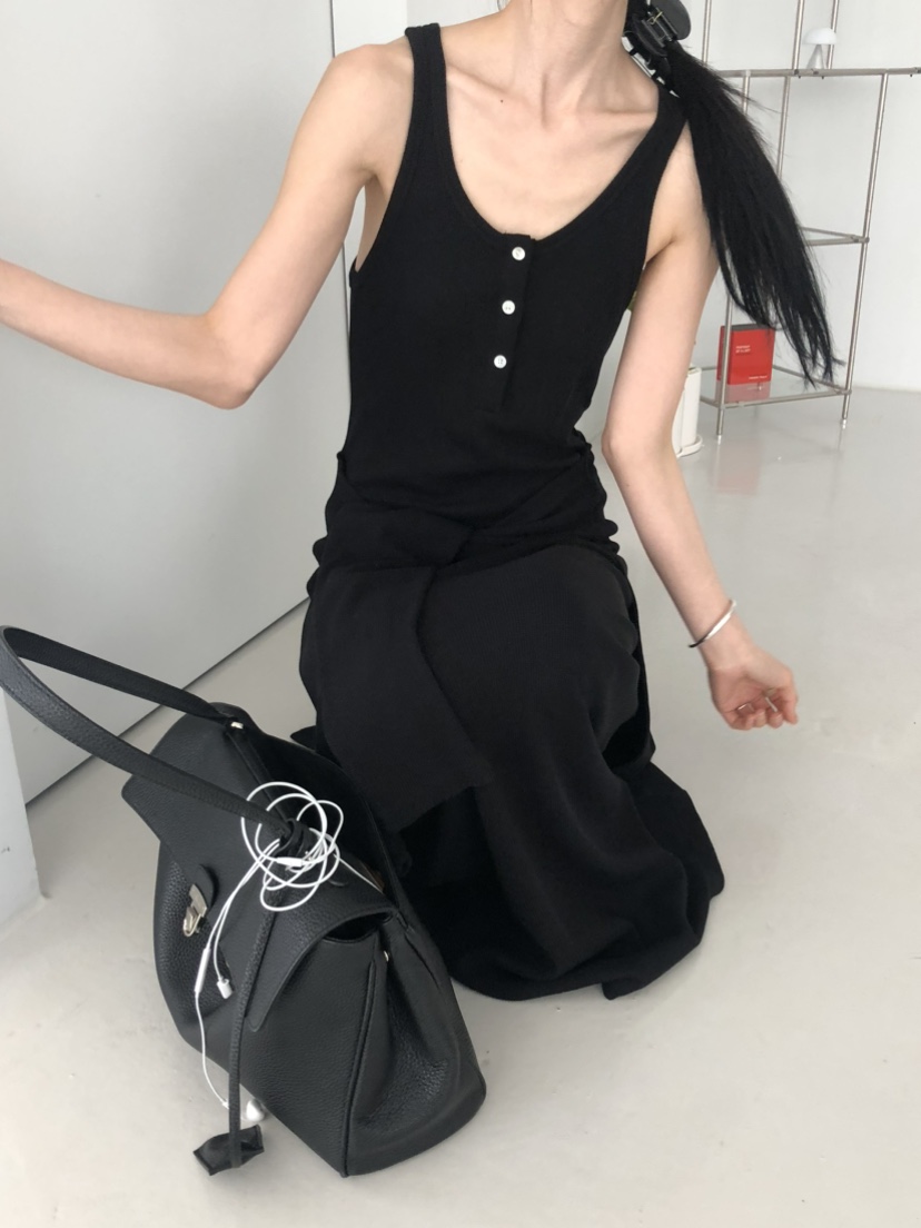 MOVENNE韓國東大門直郵女士新款熱賣時尚職業推薦連衣裙系帶MOVENNE連衣裙