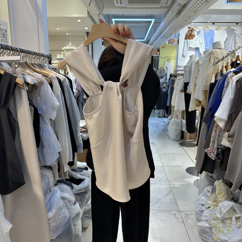 HARU-Q東大門實拍韓國女士新款休閑熱賣職業時尚吊帶背心HARU-Q吊帶/背心圖色1