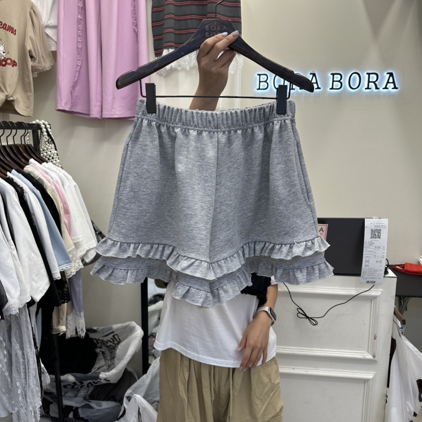 BORA BORA韓國東大門代購女士新品推薦休閑26夏季26春夏短褲BORA BORA短褲圖色1