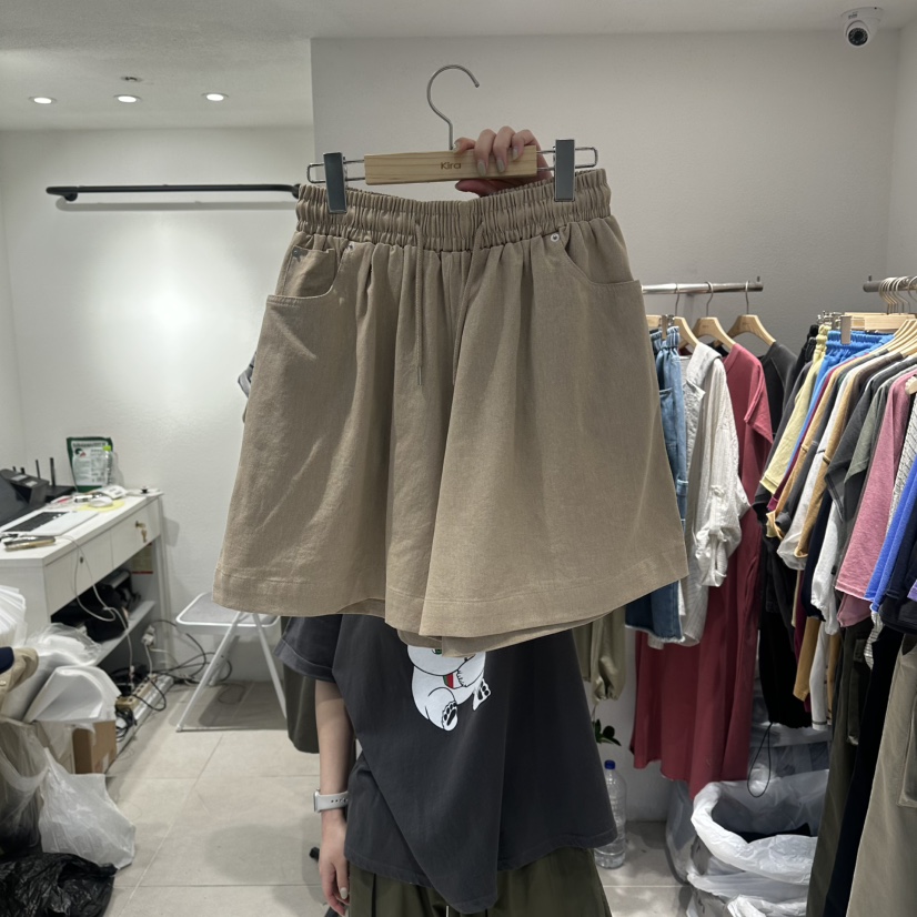 IN KIRA韓國東大門代購女士新款26夏季熱賣休閑26春夏短褲IN KIRA短褲圖色1