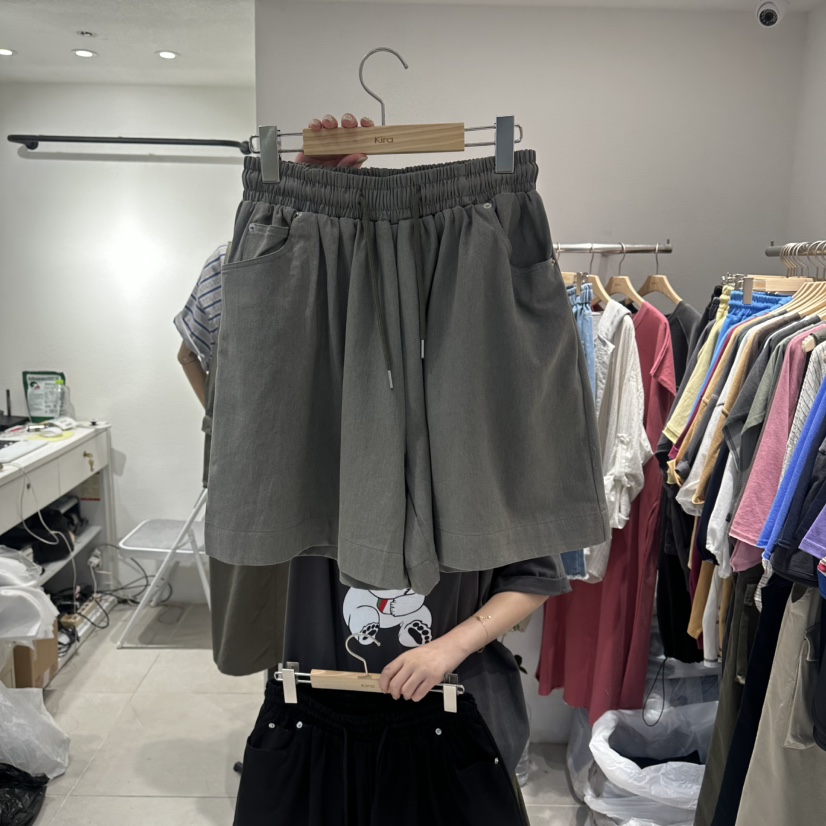 IN KIRA韓國東大門代購女士新款26夏季熱賣休閑26春夏短褲IN KIRA短褲圖色2