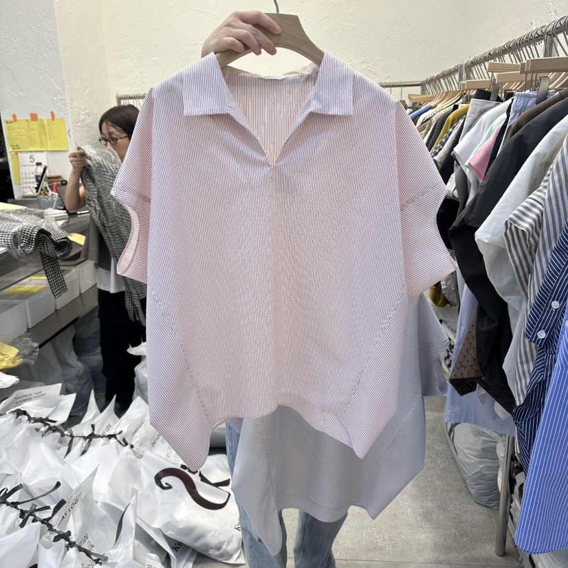 DA YLOG韓國直郵女裝新品時尚26春夏休閑職業襯衫蕾絲衫DA YLOG襯衫/蕾絲衫圖色3