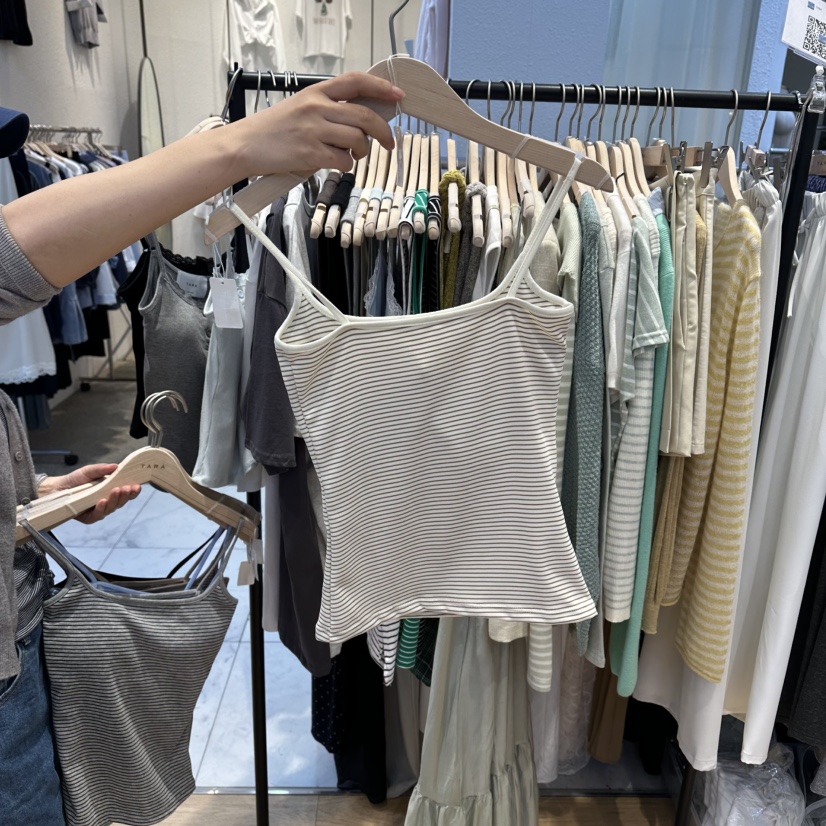 TARA韓國直郵實拍女士新品26春夏推薦職業休閑熱賣吊帶背心TARA吊帶/背心