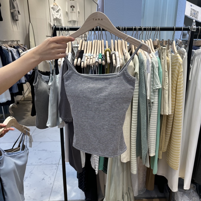 TARA韓國直郵實拍女士新品26春夏推薦職業休閑熱賣吊帶背心TARA吊帶/背心圖色2