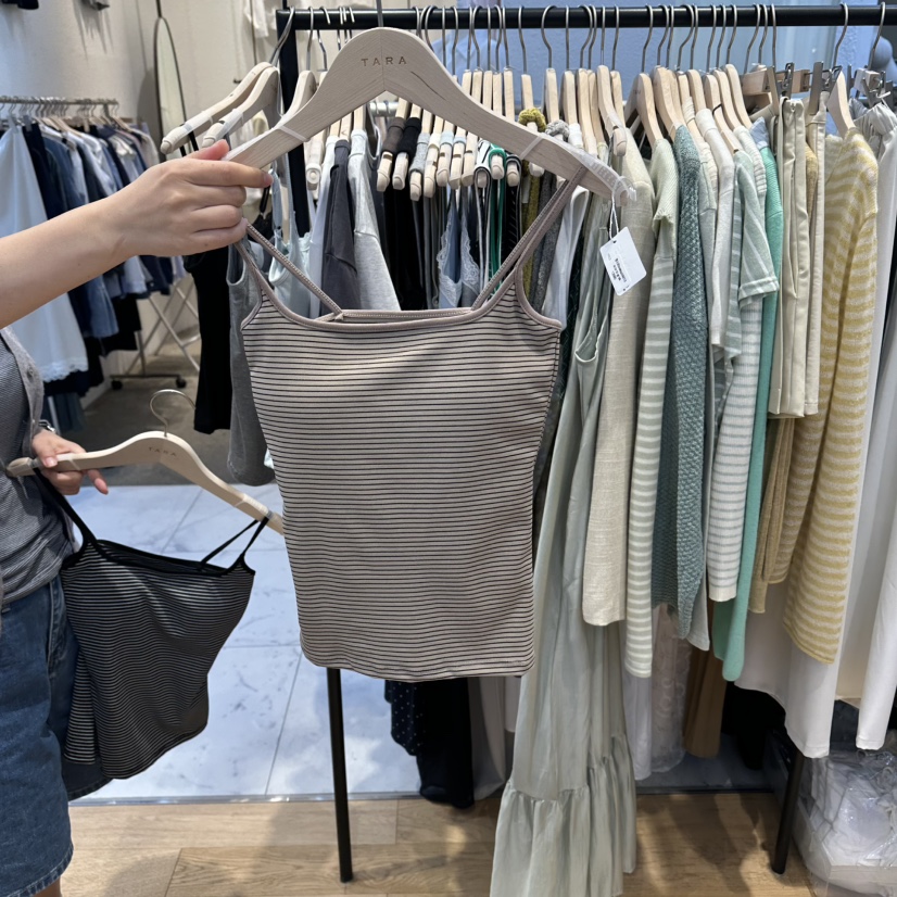 TARA韓國直郵實拍女士新品26春夏推薦職業休閑熱賣吊帶背心TARA吊帶/背心圖色4