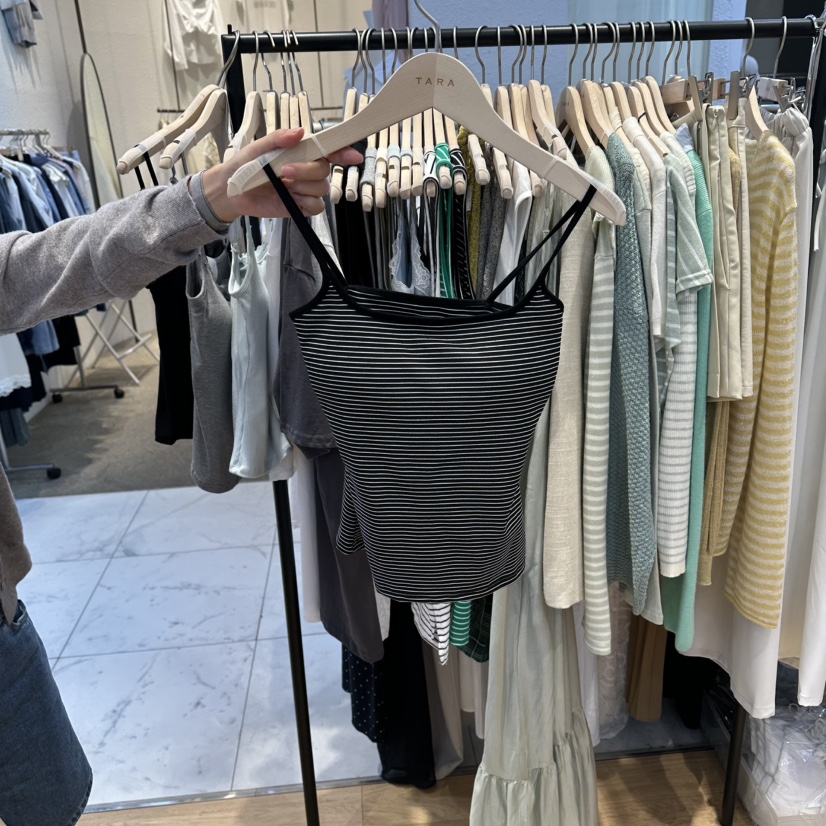 TARA韓國直郵實拍女士新品26春夏推薦職業休閑熱賣吊帶背心TARA吊帶/背心圖色5